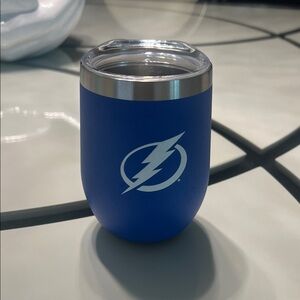 Tampa Bay Lightning Blue Tumbler with Lid